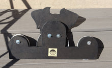 Load image into Gallery viewer, Schnauzer Dog Fence Peeker Yard Art Garden Decorative Sign