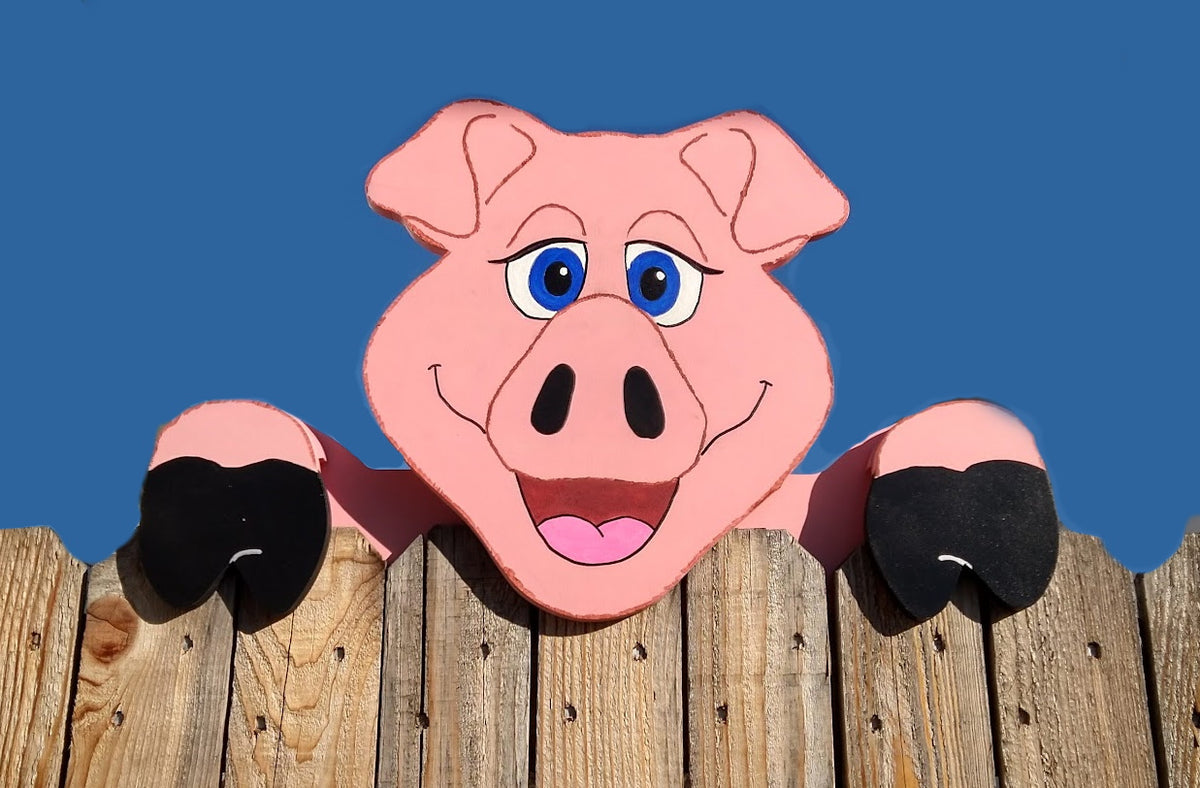 Farm Animal Fence Decorations and Peekers – Denver Cornhole Games