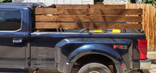 Load image into Gallery viewer, Pickup Truck Bed Rustic Wood Side Rails Custom Hand Made