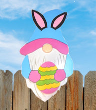 Load image into Gallery viewer, Easter Garden Gnome Fence Peeker Yard Art Garden Decorative Sign