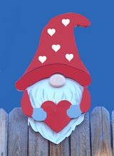 Load image into Gallery viewer, Valentine Garden Gnome Fence Peeker Yard Art Garden Decoration