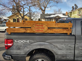 Pickup Truck Bed Custom Hand Made Rustic Wood Side Rails with Rear Cross Piece(s)