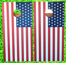 Load image into Gallery viewer, United States USA Flag Cornhole Game Set Wrap Top