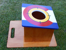 Load image into Gallery viewer, Cornhole Airmail Practice Box Money Shot Baltic Birch