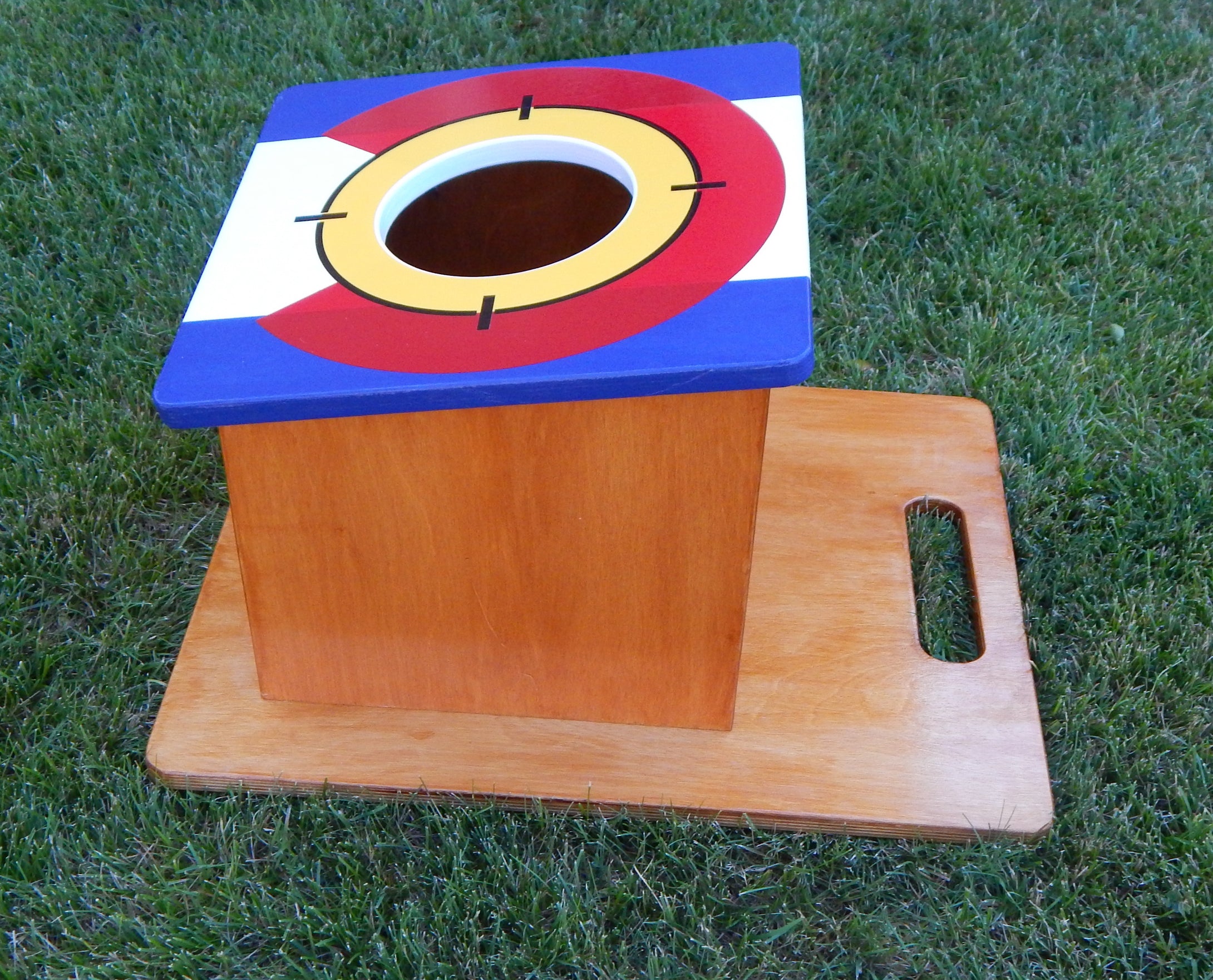 Cornhole Airmail Practice Box Money Shot Baltic Birch