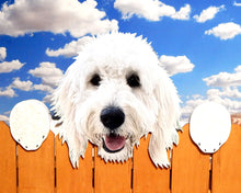 Load image into Gallery viewer, Perfect Pet Picture Peeker Fence Topper Decorative Sign