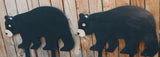 Bear Cubs Yard and Garden Wood Decoration Handmade