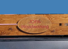 Load image into Gallery viewer, Custom Wooden Sign for Truck Rails Outdoor Display