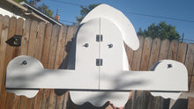 Load image into Gallery viewer, Jumbo Happy Ghost Fence Peeker Outdoor Yard Garden Party Playground Decoration