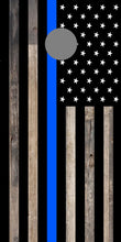Load image into Gallery viewer, Thin Blue Line Cornhole Wrap Set First Responders