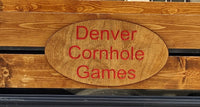 Custom Wooden Sign for Truck Rails Outdoor Display