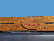 Load image into Gallery viewer, Custom Wooden Sign for Truck Rails Outdoor Display